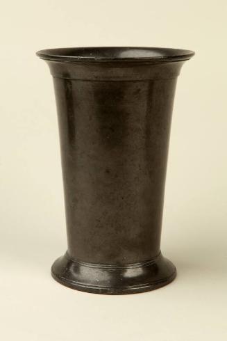 Flared Pewter Beaker