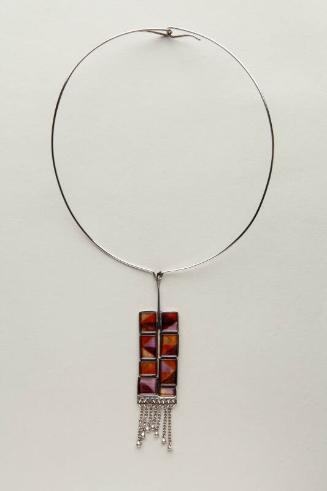 Eight Enamel Panelled Necklet (Mexican Blanket Series)