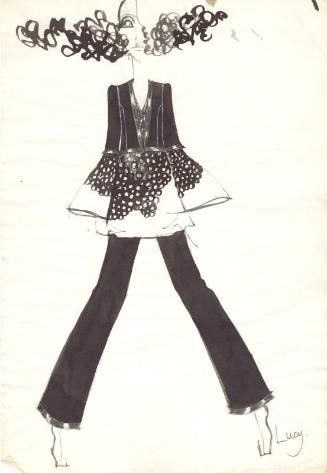 Drawing of Tunic and Trousers