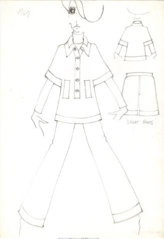 Drawing of Smock and Trousers