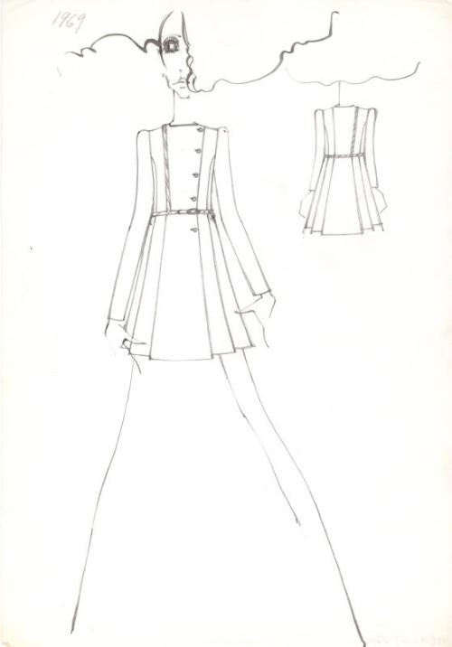 Drawing of Dress