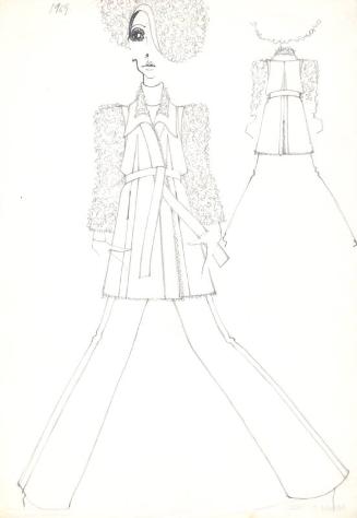 Drawing of Coat and Trousers