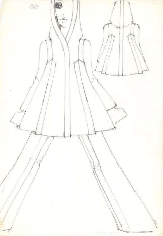 Drawing of Coat and Trousers