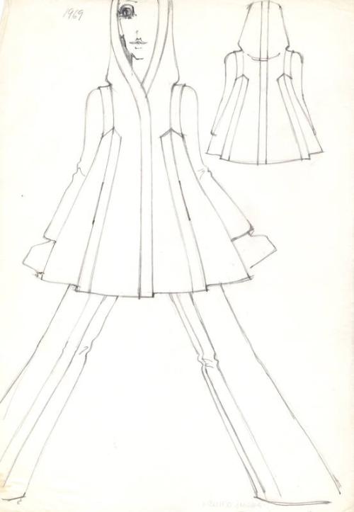 Drawing of Coat and Trousers