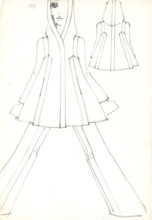 Drawing of Coat and Trousers