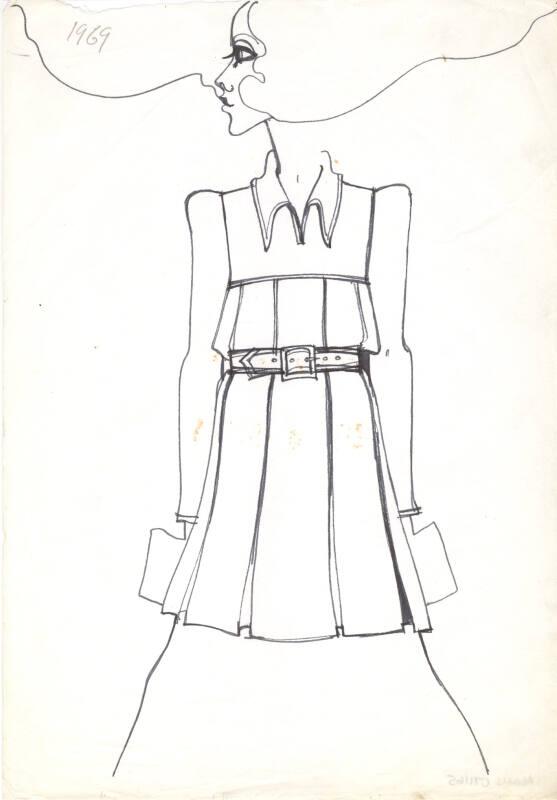 Drawing of Dress