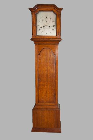Oak Longcase Clock