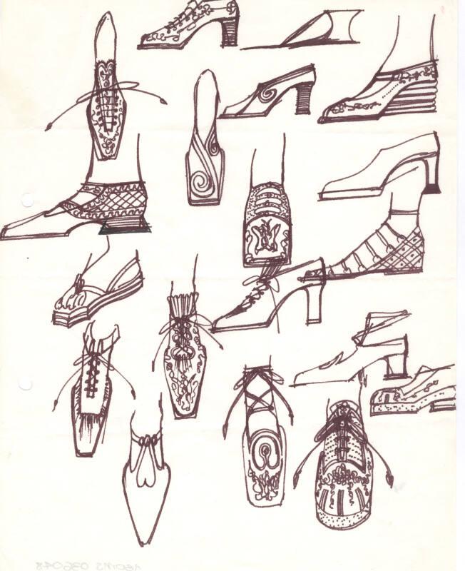 Multidrawing of Shoes