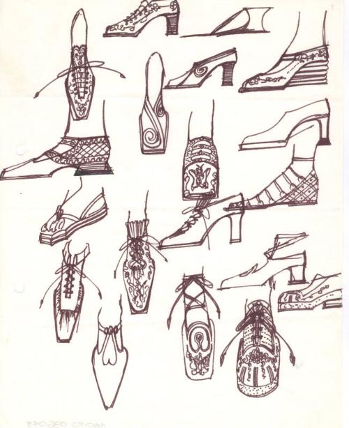 Multidrawing of Shoes
