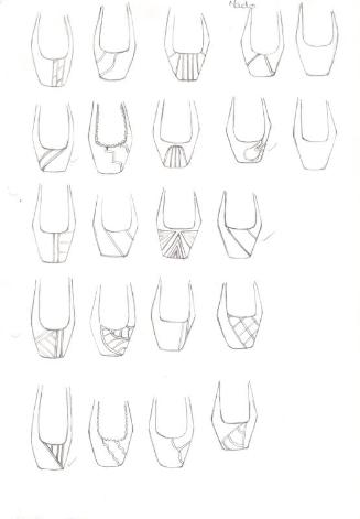 Multidrawings of Shoes