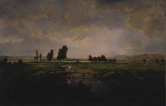 Un Marais Dans Les Landes by Theodore Rousseau