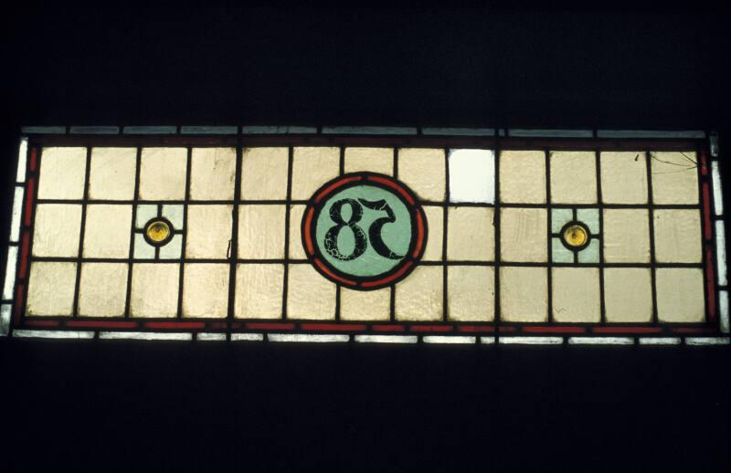 Fanlight, Elmbank Terrace