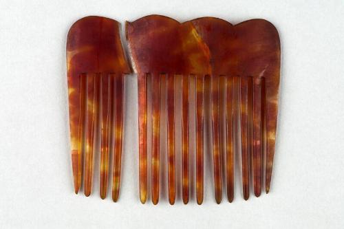 Faux Tortoiseshell Ornamental Back Comb
