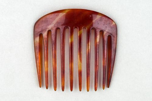 Faux Tortoiseshell Ornamental Back Comb