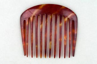 Faux Tortoiseshell Ornamental Back Comb