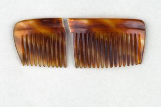 Faux Tortoiseshell Ornamental Hair Comb