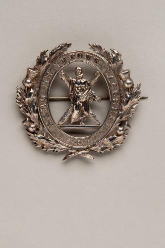 Cap Badge of the St Andrew's Society