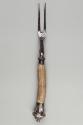 Carving Fork With Silver Mounts by Levesley Brothers