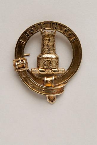 Silver Gilt Clan Badge by A&J Smith