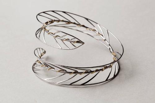 Open Coil Bangle by Tracey Blease