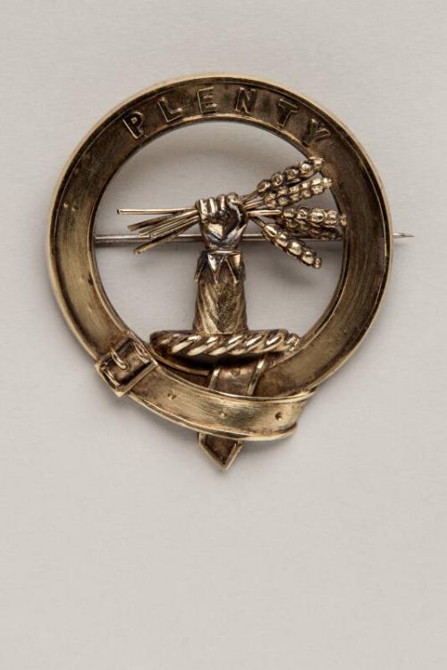 Family Crest Brooch by George Jamieson