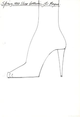 Stiletto Shoe Template