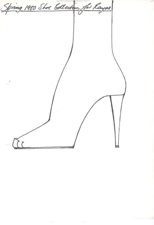 Stiletto Sandal Template