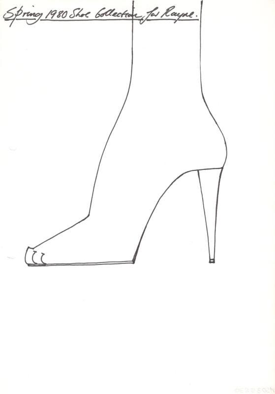 Stiletto Sandal Template