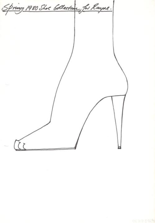 Stiletto Sandal Template