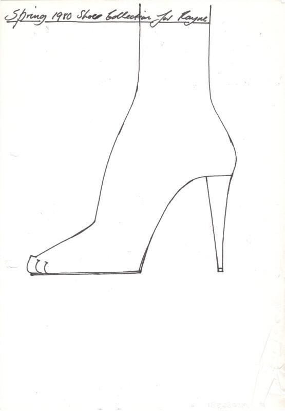 Stiletto Sandal Template