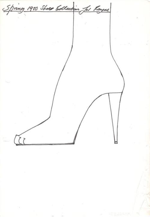 Stiletto Sandal Template