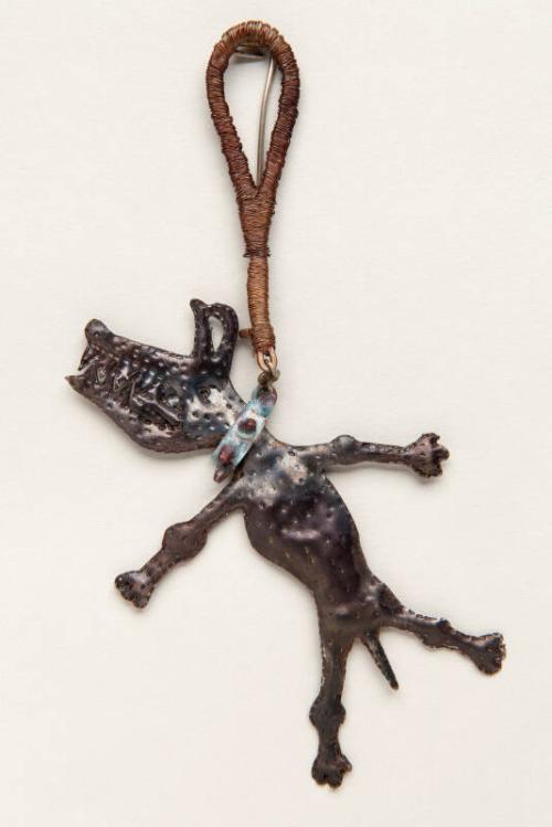 Dog Brooch by Colleen Thompson