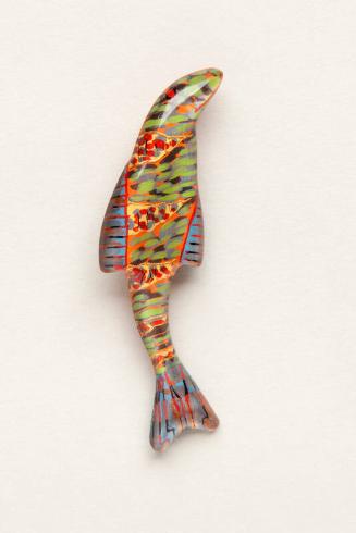 Long Fish Shaped Brooch