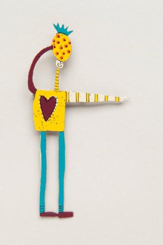 Pineapple Seller Brooch by Abbott and Ellwood