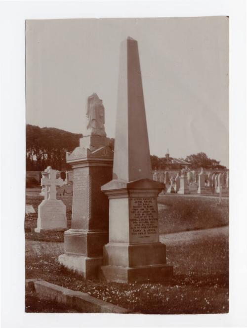 Memorial Stone To James Smith And Robina Louisa Wilson