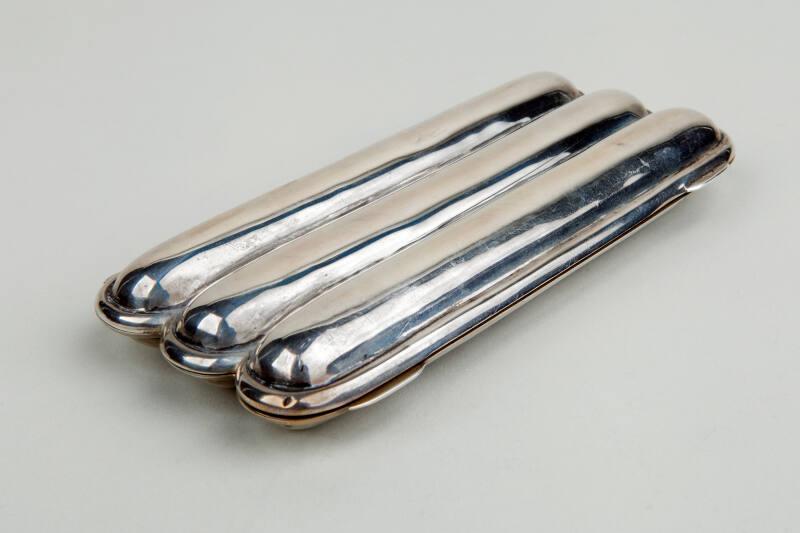 Silver Cigar Case