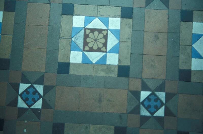 Floor Tiles, Richmond Terrace