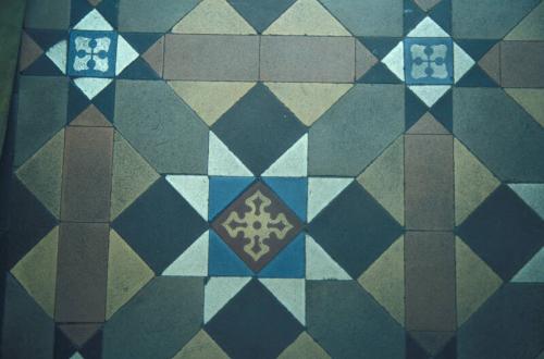 Floor Tiles, Richmond Terrace