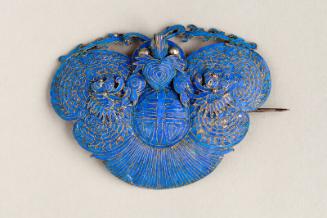 Chinese Cloisonné Butterfly Brooch