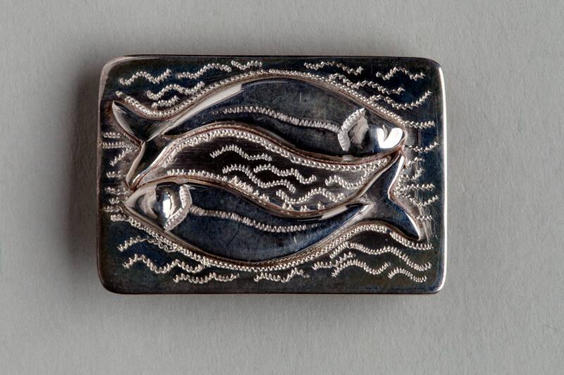 Silver Darling Brooch by Elizabeth Cameron