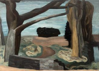 Trees and Coppice by Sir William Gillies