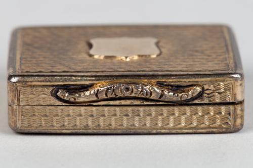 Silver Gilt Vinaigrette by Charles Washington Shirley Deakin