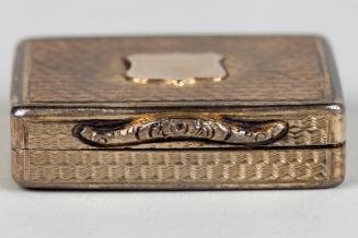 Silver Gilt Vinaigrette by Charles Washington Shirley Deakin