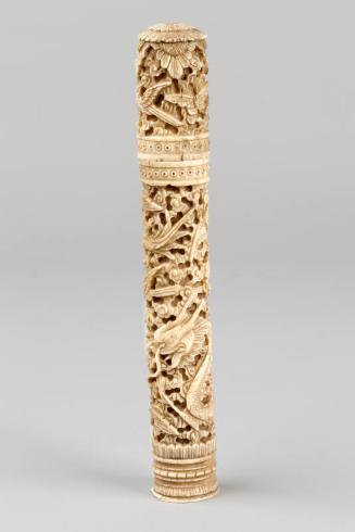 Chinese Ivory Etui or Needle Case