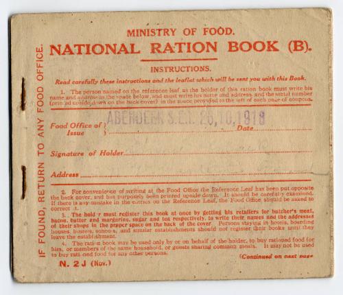 National Ration Book