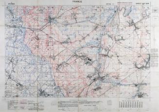 World War One Trench Map of Loos