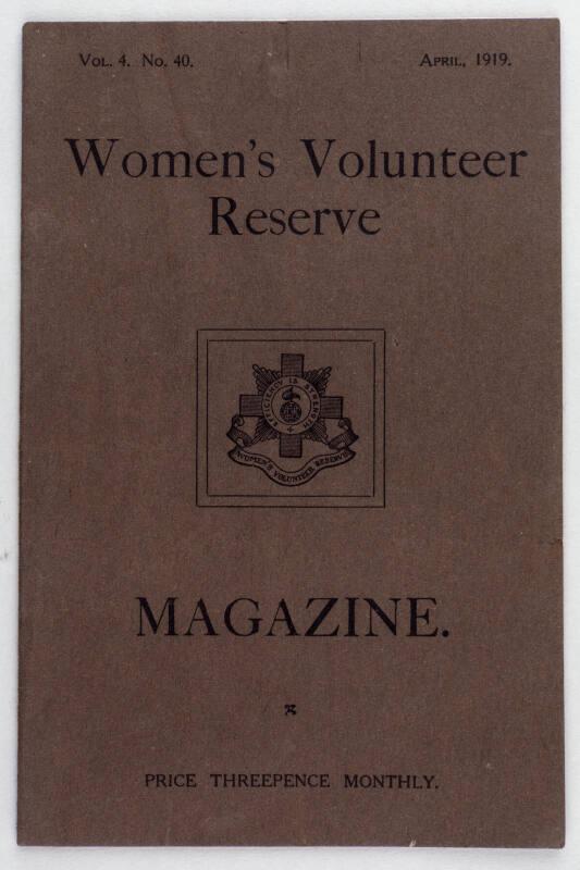 Wvr Magazine 1919