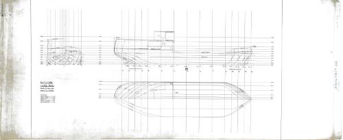 Shearwater (939) Lines Plan