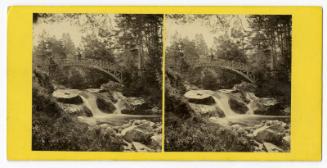 Upper Fall on the Garr-Valt Braemar No.137 by George Washington Wilson