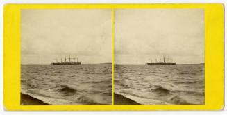 The Great Eastern in Southampton Water (INSTANTANEOUS.) No.221 by George Washington Wilson